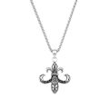 "Fleur-de-lis" chain + pendant